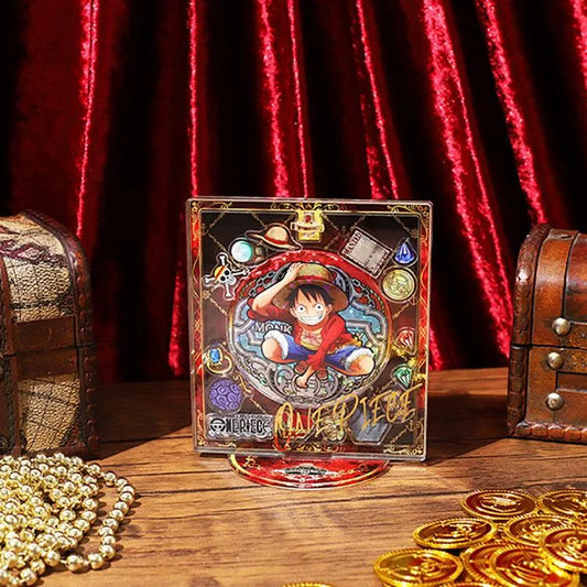 One Piece Anime Merch - Can Badge Display Stand Special Edition RED - Doki Doki Land