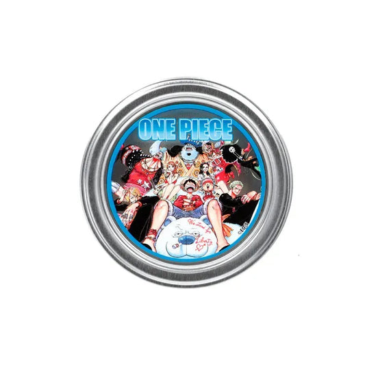 One Piece Anime Merch - Candy Can With Acrylic Keychain - Doki Doki Land