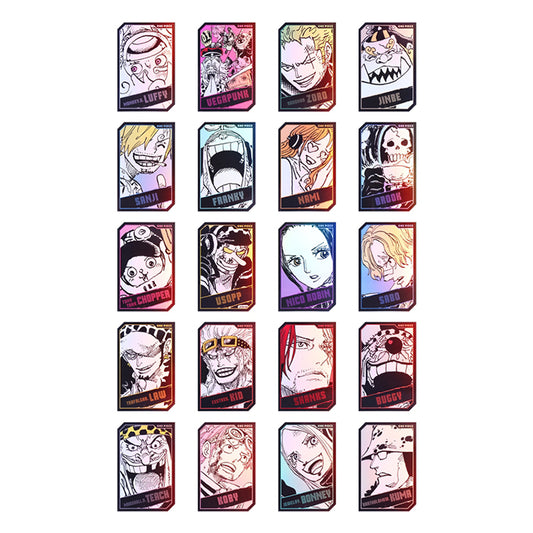 One Piece Anime Merch - Characters Holo Card Collection