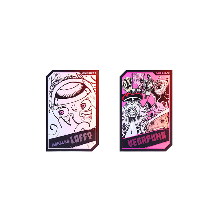 One Piece Anime Merch - Characters Holo Card Collection