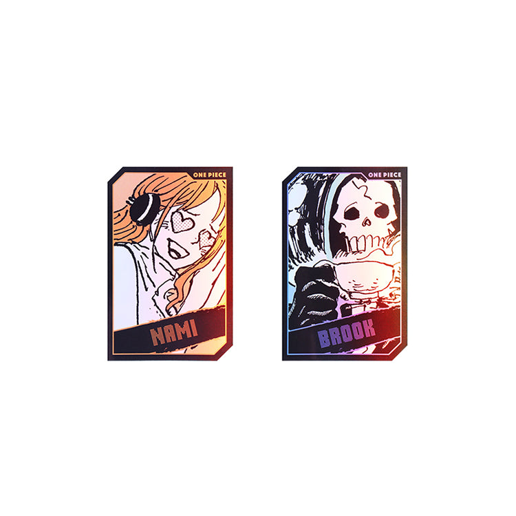 One Piece Anime Merch - Characters Holo Card Collection