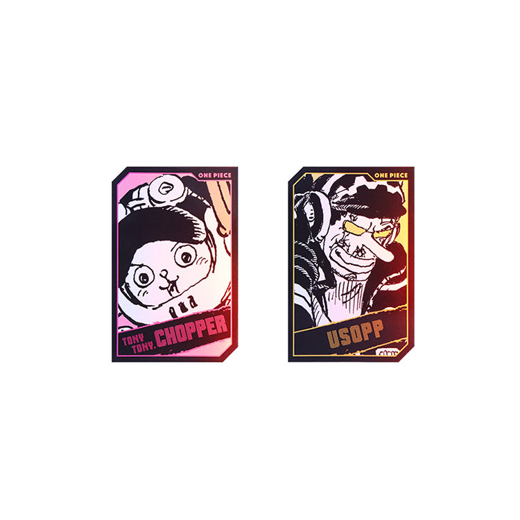 One Piece Anime Merch - Characters Holo Card Collection