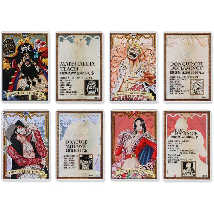 One Piece Anime Merch - Characters Status Card Collection Vol.2