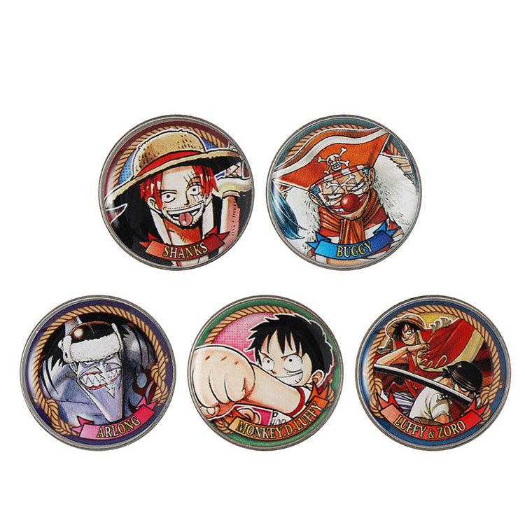 One Piece Anime Merch - Collectable Coin Vol.1 (1 Random Type) - Doki Doki Land 