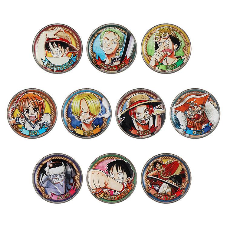 One Piece Anime Merch - Collectable Coin Vol.1 (1 Random Type) - Doki Doki Land 