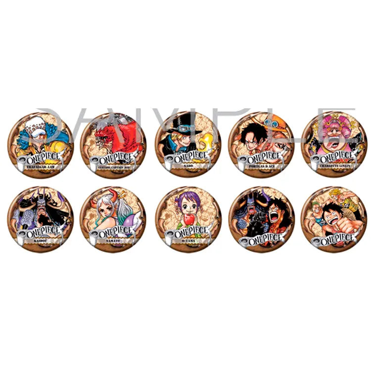 One Piece Anime Merch - Collection Can Badge Vol.7 (1 Random Type) - Doki Doki Land 