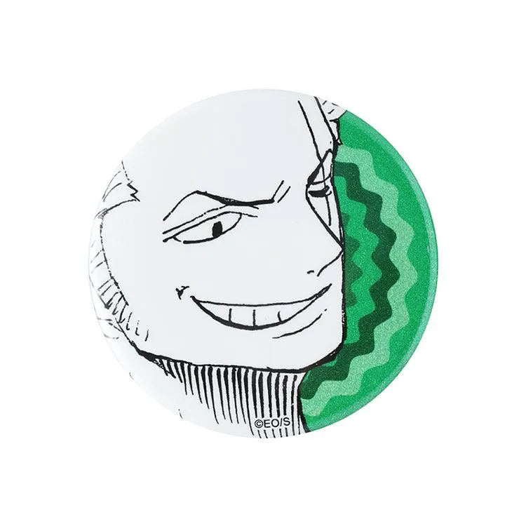 One Piece Anime Merch - EMOTIONS Roronoa Zoro Set of 4 can badges - Doki Doki Land 