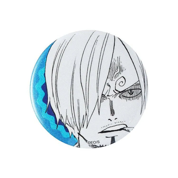 One Piece Anime Merch - EMOTIONS Sanji Set of 4 can badges - Doki Doki Land 