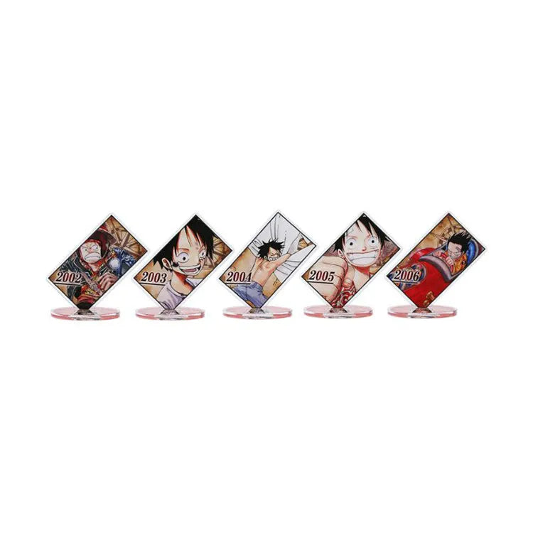 One Piece Anime Merch - Luffy Acrylic Character Collection (1 Random Type) - Doki Doki Land 