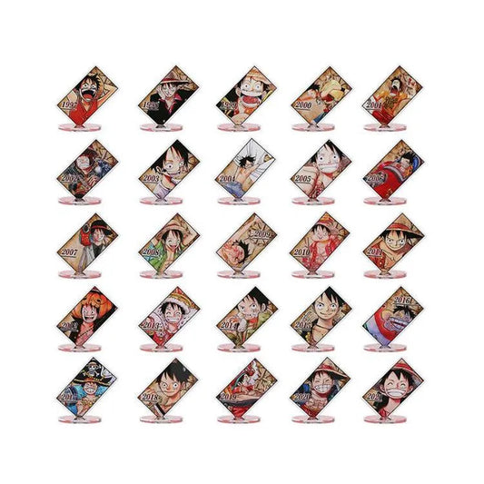 One Piece Anime Merch - Luffy Acrylic Character Collection (1 Random Type) - Doki Doki Land