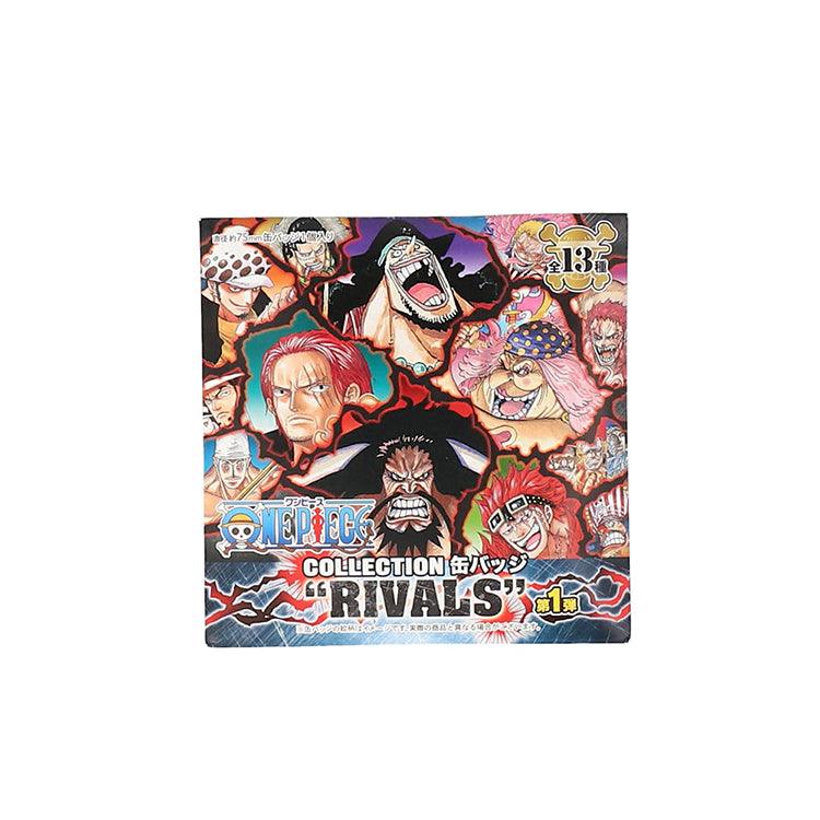 One Piece Anime Merch - RIVAL Can Badge Collection Vol.1 (1 Random Type) - Doki Doki Land 