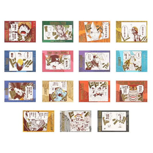 One Piece Anime Merch - Sound Effect Postcard Collection Vol.1 (1 Random) - Doki Doki Land
