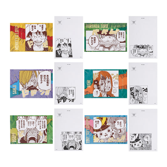 One Piece Anime Merch - Sound Effect Postcard Collection Vol.3