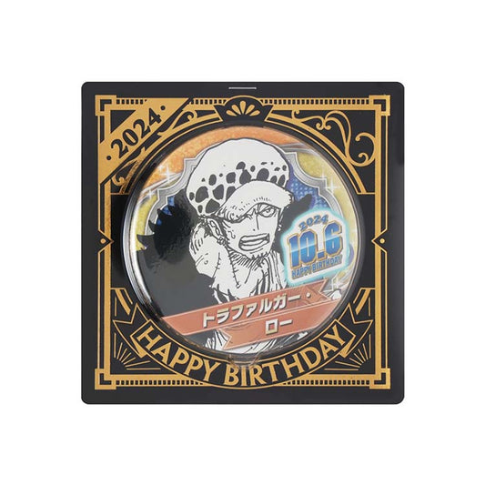 One Piece Trafalgar Law 2024 Birthday Can Badge