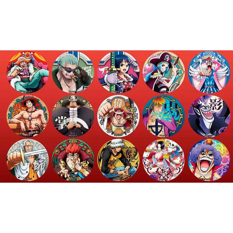 One Piece Anime Merch - Vol.26 Yakara Can Badge Collection Sea Of Survival Ver. (1 Random) - Doki Doki Land 