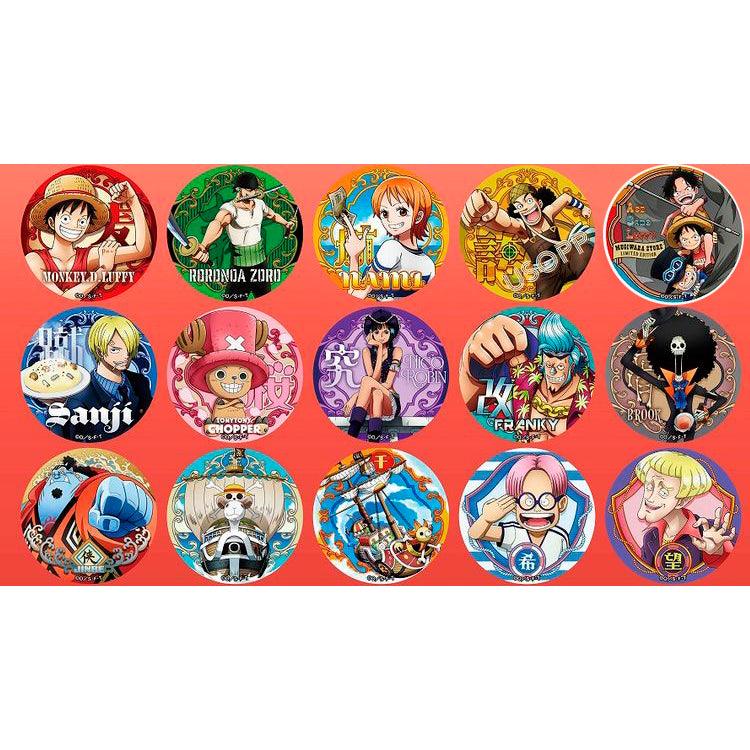 One Piece Anime Merch - Vol.26 Yakara Can Badge Collection Sea Of Survival Ver. (1 Random) - Doki Doki Land 