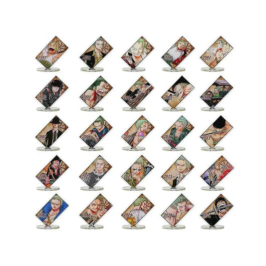 One Piece Anime Merch - Zoro Acrylic Character Collection (1 Random Type) - Doki Doki Land