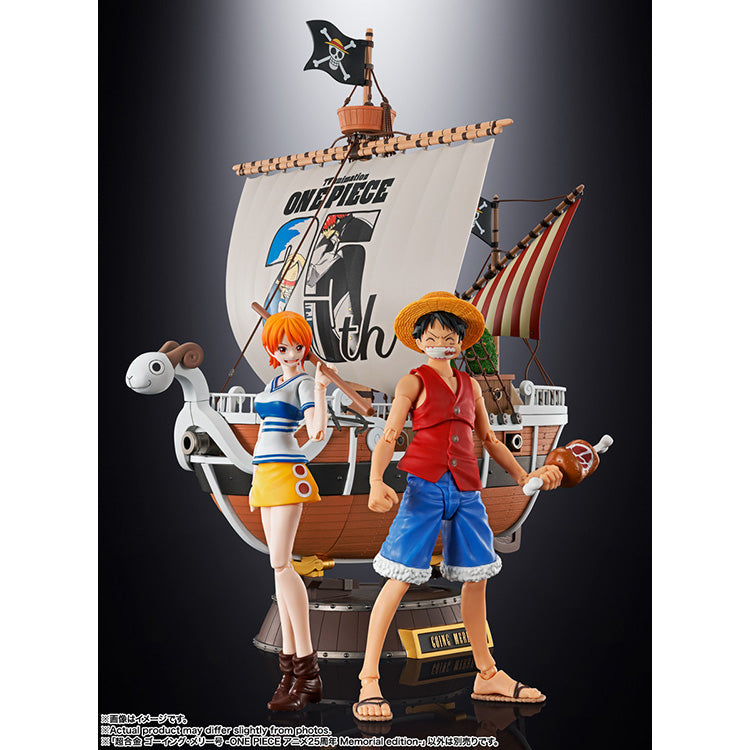 One Piece Chogokin Going Merry - ONE PIECE Anime 25th Anniversary Memorial edition-