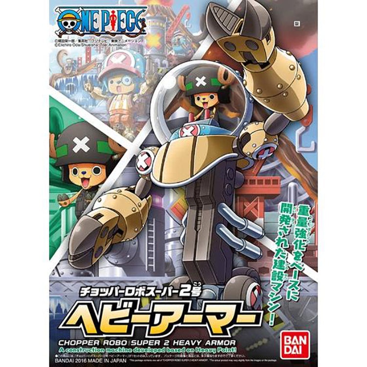 One Piece Chopper Robot Model Kit -  Super #2 Heavy Armor