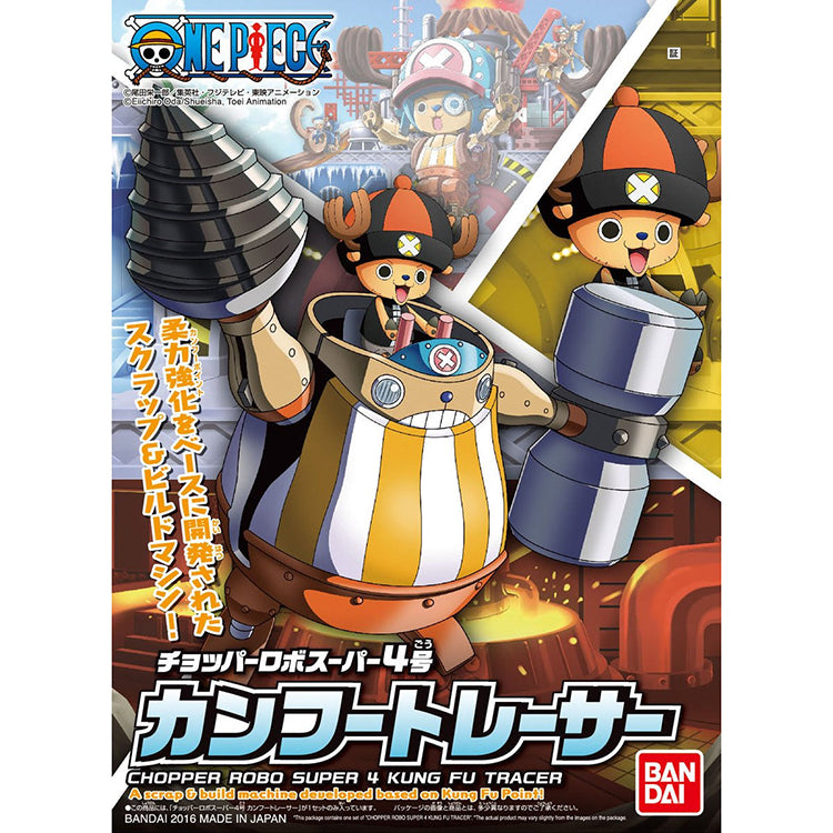 One Piece Chopper Robot Super #4 Kung Fu Tracer