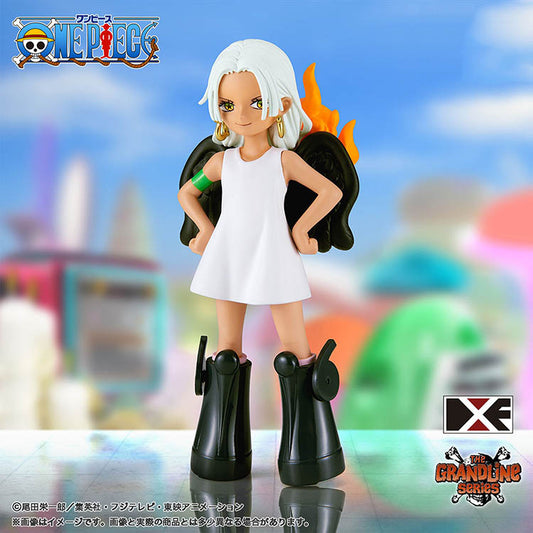 One Piece DXF The Grandline Series S-Snake figure – detailed anime collectible with confident pose, black wings, and white outfit.