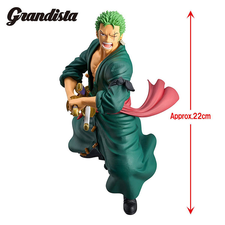 One Piece Roronoa Zoro Grandista Figure