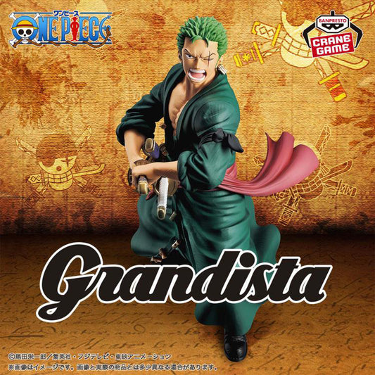 One Piece Roronoa Zoro Grandista Figure