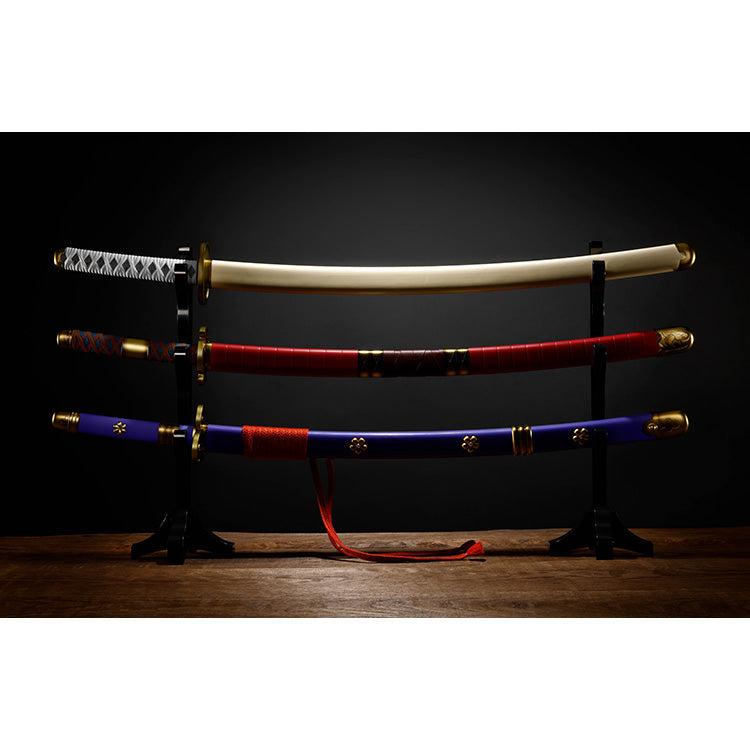 One Piece Proplica Roronoa Zoro Three Sword Style Set (Wado Ichimonji, Sandai Kitetsu, Enma)