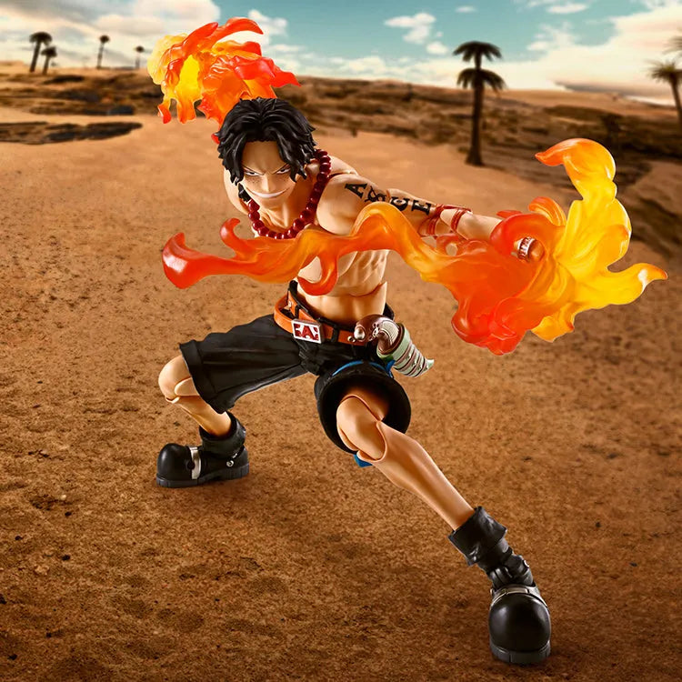 (Pre-Order END) One Piece S.H.Figuarts - Portgas D Ace -Fire Fist- - Doki Doki Land 