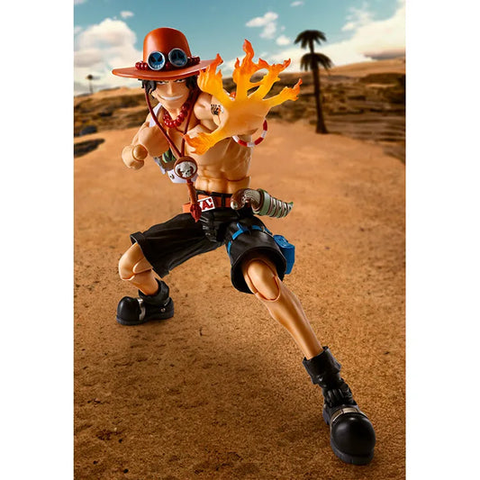 (Pre-Order END) One Piece S.H.Figuarts - Portgas D Ace -Fire Fist- - Doki Doki Land 