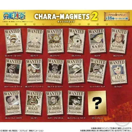 One Piece Shokugan - Character Magnets Vol.2 (1 Random) - Doki Doki Land