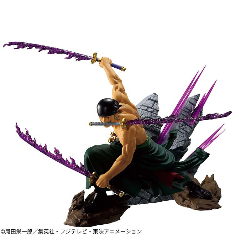 Roronoa Zoro THEORAMA SOUL figure with clear sword effects