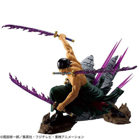 Roronoa Zoro THEORAMA SOUL figure with clear sword effects