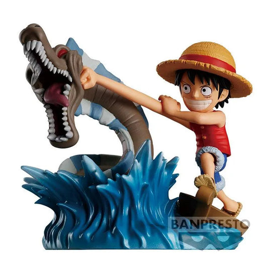 One Piece WCF Log Stories - Monkey.D.Luffy vs Local Sea Monster - Doki Doki Land