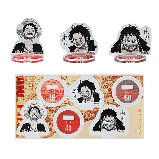 “One Piece" Anime Merch - A Successful Future Mini Acrylic Figure (Set Of 3)