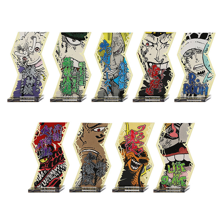 “One Piece" Anime Merch - Special Move Acrylic Stand Collection