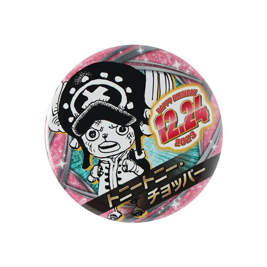 “One Piece" Anime Merch - Tony Tony Chopper Birthday Pin Badge