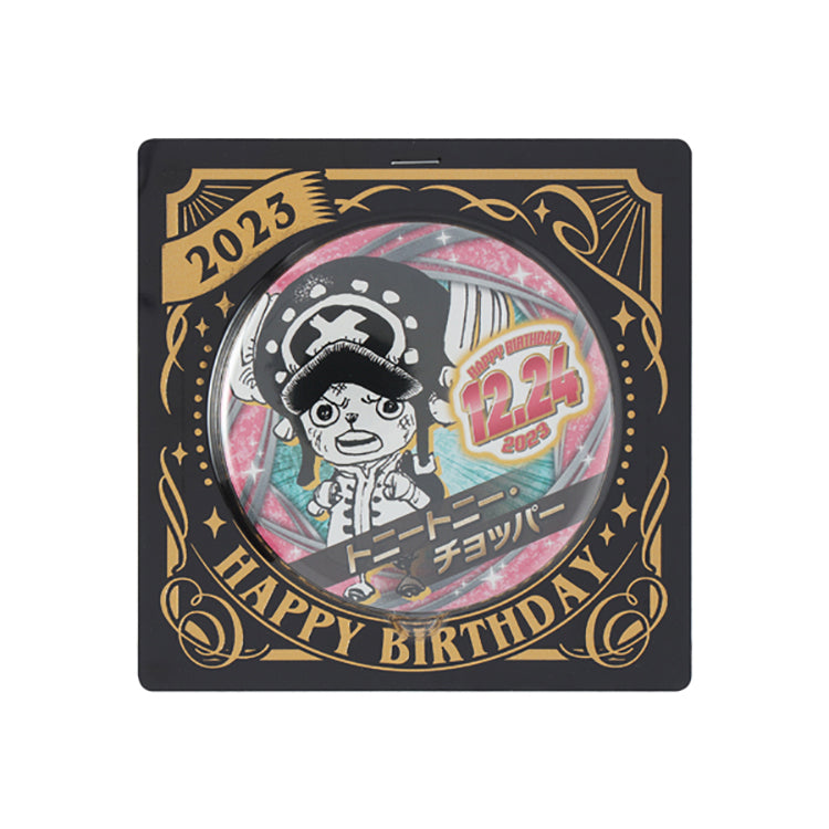 “One Piece" Anime Merch - Tony Tony Chopper Birthday Pin Badge