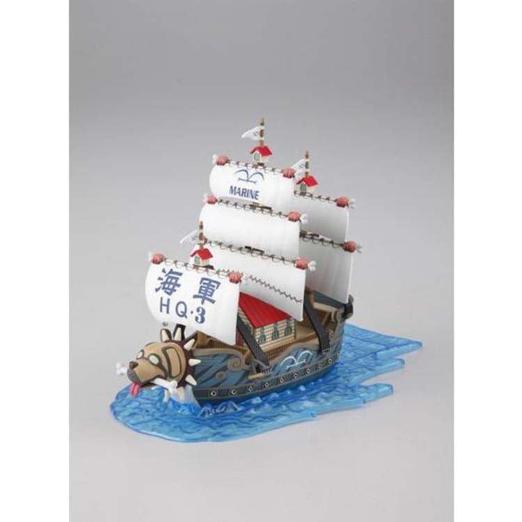 "One Piece" Grand Ship Collection Model Kit - 008 Garp's Marine Ship