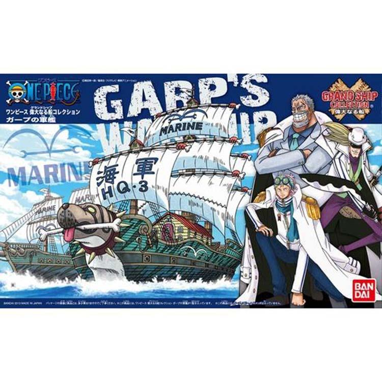 "One Piece" Grand Ship Collection Model Kit - 008 Garp's Marine Ship