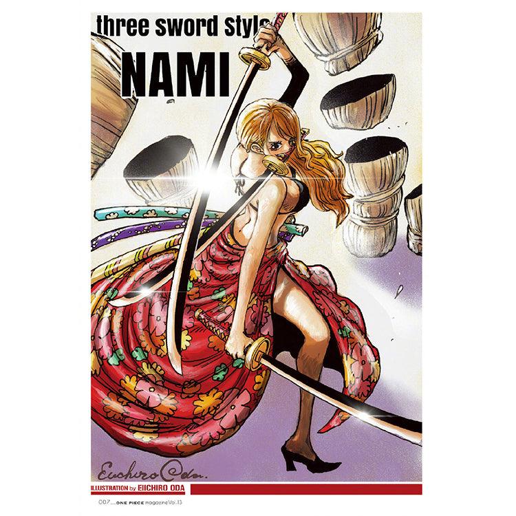 "One Piece" Magazine Figure - Nami Three Wword Style Ver.