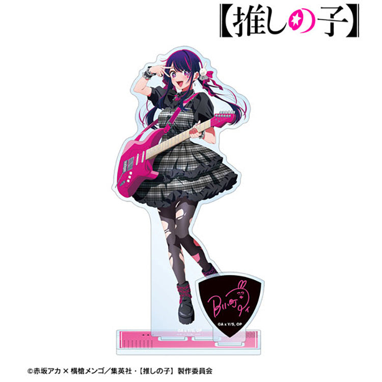 Oshi no Ko Anime Merch - New Illustration Ai Rock Band ver. BIG Acrylic Stand w/Part