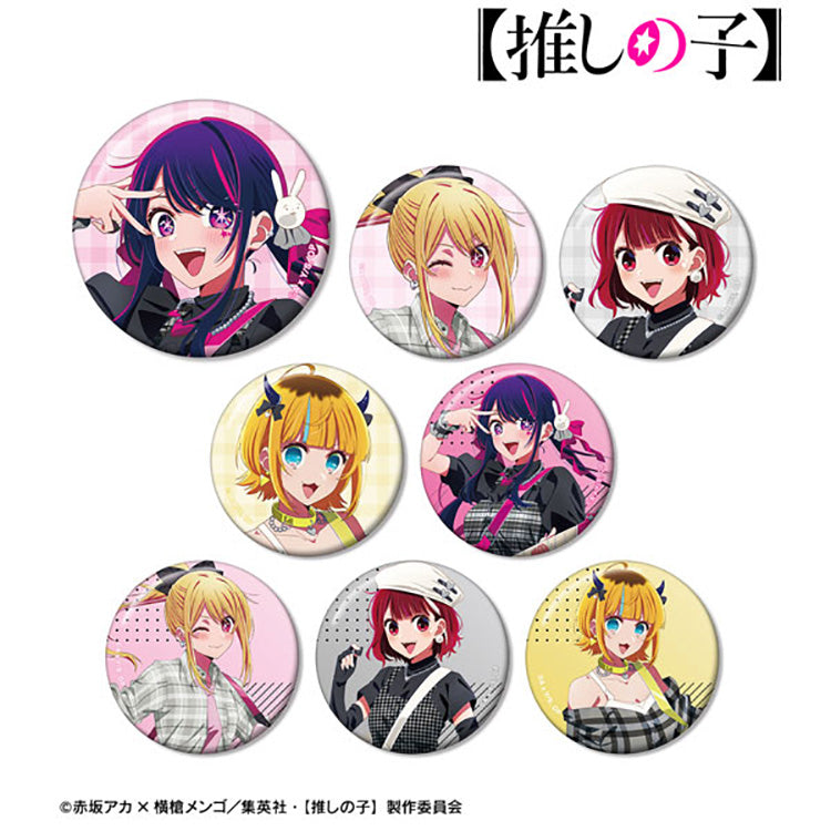 Oshi no Ko New Illustration Rock Band ver. Trading Tin Badge