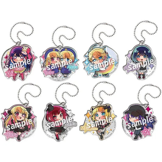 Oshi no Ko Anime Merch - Pita! Deforme Memory Acrylic Keychain 8 Designs (1 Random) - Doki Doki Land