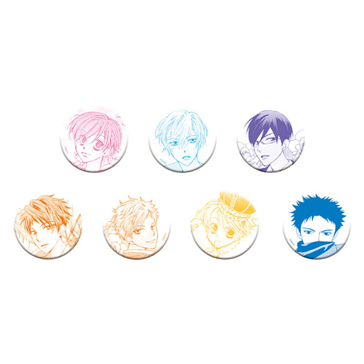 Ouran High School Host Club Anime Merch - Chara Badge Collection