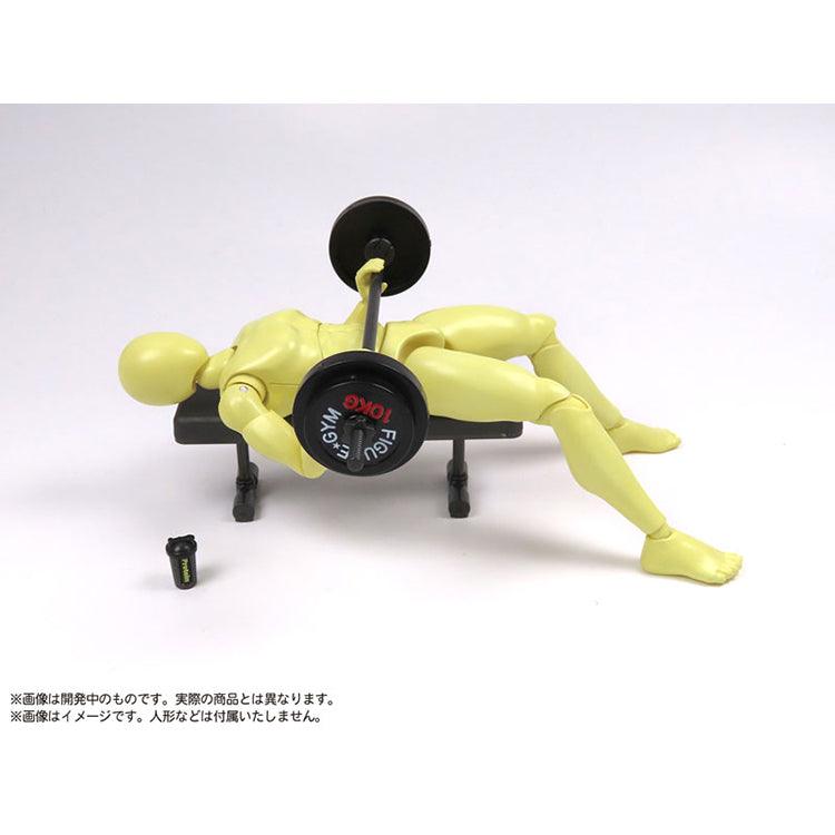 Painted Plastic Model - Pripra Muscular Workout for Figures 1/12