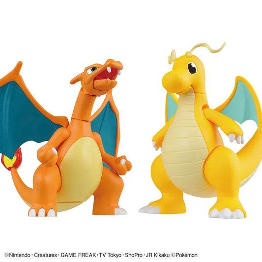 Pokemon  46 Charizard & Dragonite Model Kit