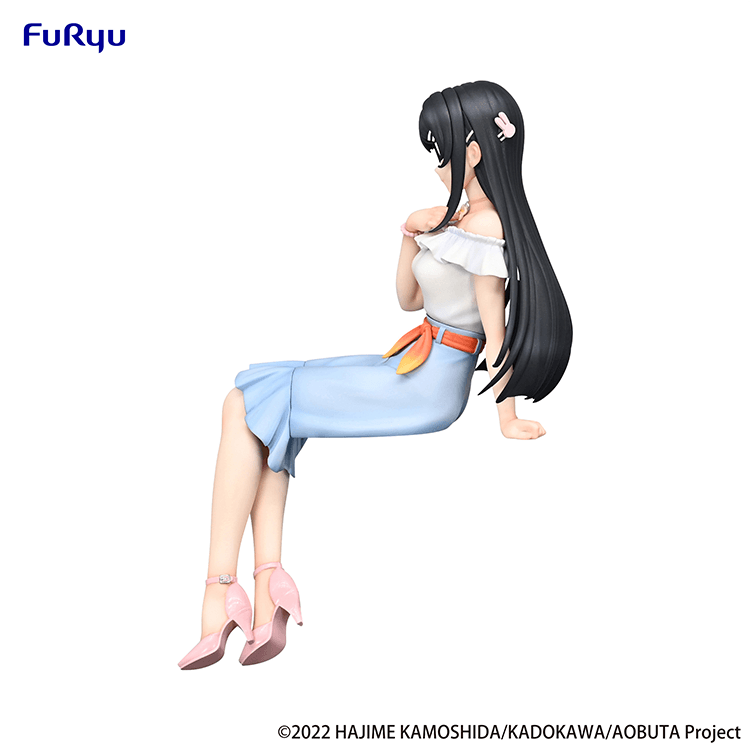 Rascal Does Not Dream Noodle Stopper Figure - Mai Sakurajima Summer Outfit ver.