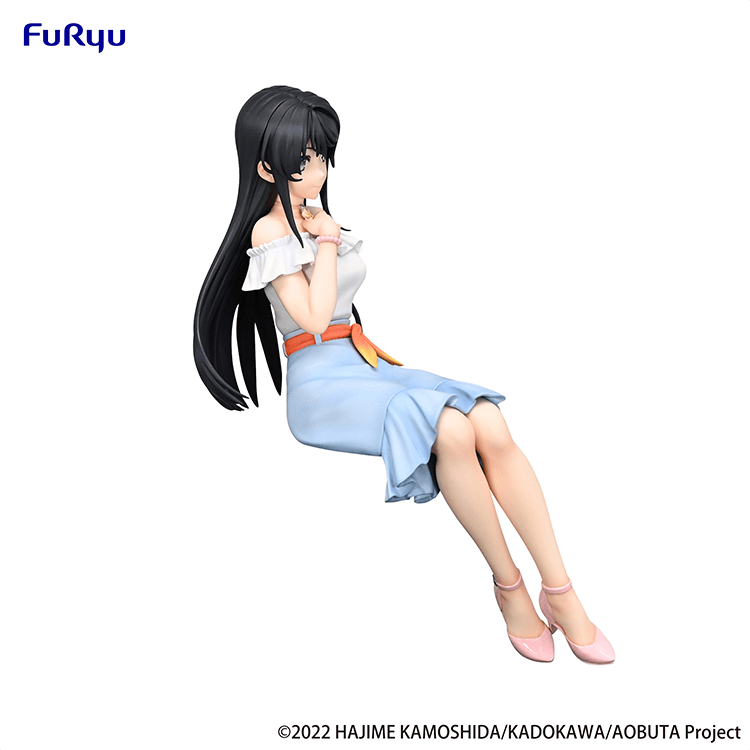 Rascal Does Not Dream Noodle Stopper Figure - Mai Sakurajima Summer Outfit ver.