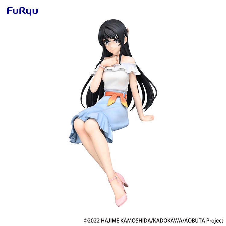 Rascal Does Not Dream Noodle Stopper Figure - Mai Sakurajima Summer Outfit ver.